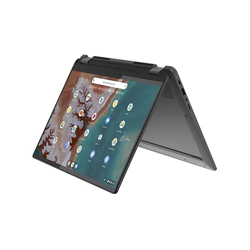Lenovo Flex5 Chrome 14IAU 83AJ0000UX 14" Touchscreen Convertible 2 in 1 Chromebook - WUXGA - 1920 x 1200 - Intel Core i5 12th Gen i5-1235U Deca-core (10 Core) 1.30 GHz - 8 GB Total RAM - 8 GB