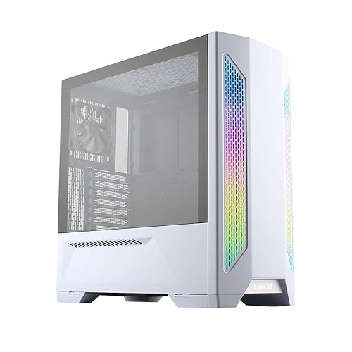 LIAN LI LANCOOL 2 White Tempered Glass ATX Case -White Color -LANCOOL II -W
