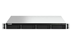 QNAP TS-464U-RP-8G-US 4 Bay High-Speed Rackmount Dual-2.5GbE NAS Intel® Celeron® N5105/N5095 CPU, 8GB DDR4 Memory and 2.5GbE (2.5G/1G/100M) Network Connectivity (Diskless) 4 Bay 8GB RAM Redundant Power