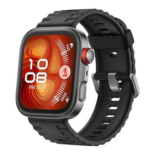 HUAWEI Watch FIT4 Pro Smart Watch, 1.82" Sapphire Screen & Titanium Alloy Bezel, GPS for Outdoor Enthusiasts, Emotional Wellbeing Assistant, up to 10-Day Battery Life, iOS & Android Compatible, Black Black FIT 4 Pro
