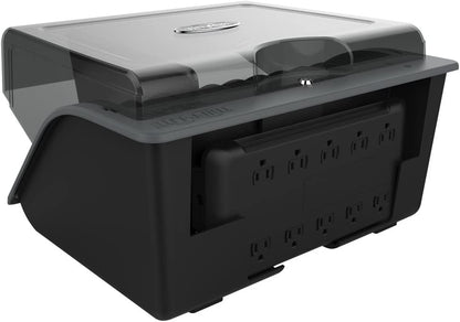 Tripp Lite (CSD1006AC) 10-Device Desktop AC Charging Station with Surge Protector for Tablets, Laptops and E-Readers Desktop 10 (AC)
