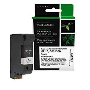Inksters of america HP 15 Officejet V Series 5110 PSC 500 PSC750 PSC 950 Digital Copier 310 Fas 1230 Deskjet 3820 810C 812C 825C 840C 841C 842C 843C 845C 920C 940C Inkjet Black by West Point Products