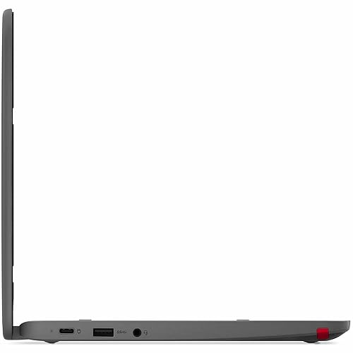 Lenovo 300e Yoga Chromebook Gen 4 82W2002HUS 11.6" Touchscreen Convertible 2 in 1 Chromebook - HD - Octa-core (ARM Cortex A76 + Cortex A55) - 4 GB - 32 GB Flash Memory - English Keyboard - Graphite Gr