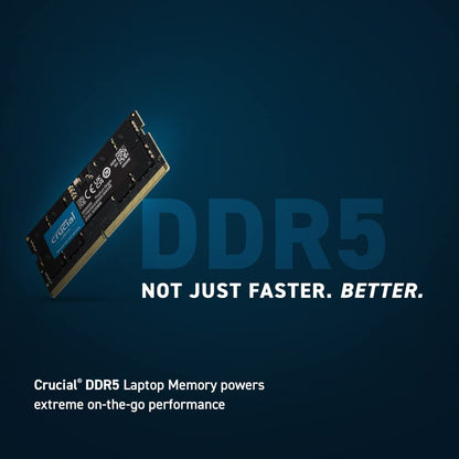 Crucial RAM 8GB DDR5 4800MHz CL40 Laptop Memory CT8G48C40S5 8GB 4800MHz