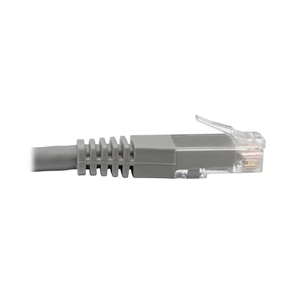 Tripp Lite N200-010-GY Cat6 Cat5e Gigabit Molded Patch Cable RJ45 M/M 550MHz Gray 10' 10' 10 ft. Gray