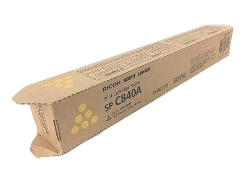 Ricoh 821256 Print Cartridge, Yellow