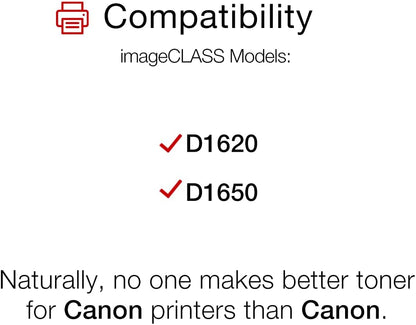 Canon Genuine Toner Cartridge 121 Black (3252C001), 1-Pack, for Canon imageCLASS D1650, D1620 Laser Printer