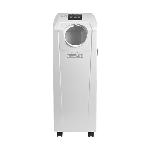 Tripp Lite Portable Air Conditioner with Ionizer & Air Filter for Labs, Offices, Server Racks & Spot Cooling - Self-Contained AC Unit, 12,000 BTU (3.5kW), 120V, White, 2-Year Warranty (SRCOOL12KWT) 12K BTU with Ionizer & Air Filter