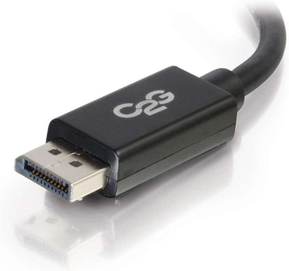 C2g/ cables to go C2G Display Port Cable, 8K, Male to Male, Black, 6 Feet (1.82 Meters), Cables to Go 54401 Male to Male Cable 6 Feet