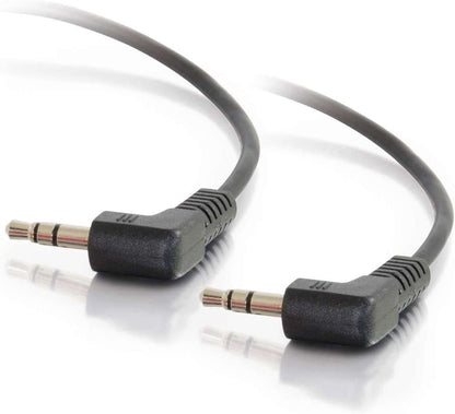 C2g/ cables to go C2G 40583 3.5mm Right Angled M/M Stereo Audio Cable, Aux Cable (3 Feet, 0.91 Meters) 3-Feet