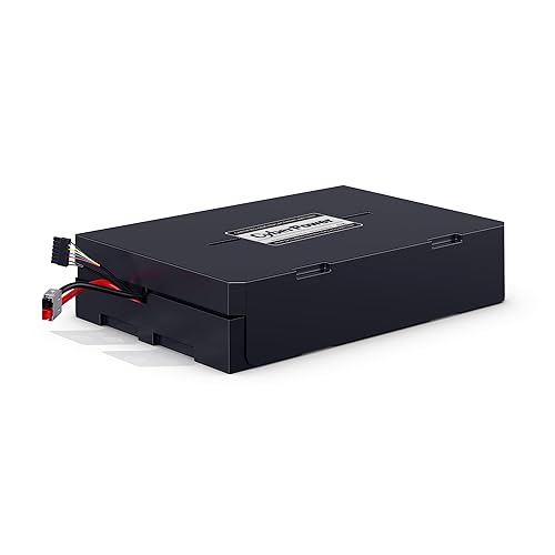 CyberPower RB1270X4H UPS Replacement Battery Cartridge, Maintenance-Free, User Installable, 12V/7Ah