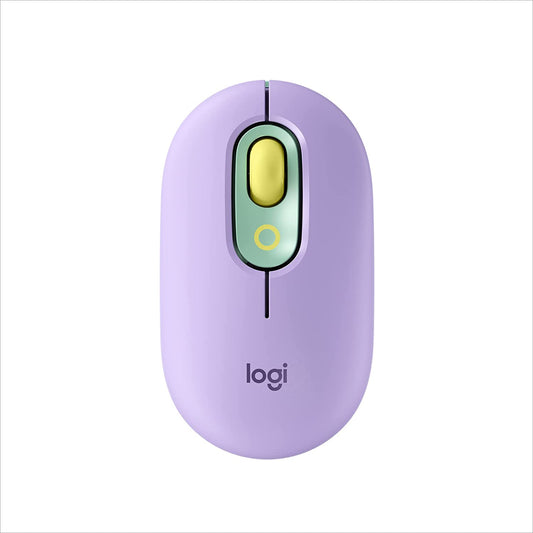 Logitech POP Mouse, Wireless Mouse with Customizable Emojis, SilentTouch Technology, Precision/Speed Scroll, Compact Design, Bluetooth, Multi-Device, OS Compatible - Daydream Mint Daydream Mint POP Mouse