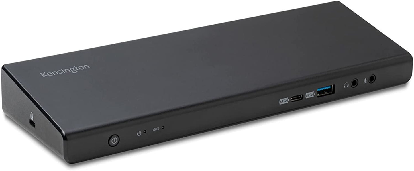 Kensington SD4750P USB-C Docking Station for Windows, MacBook, Surface and Chromebooks – Dual 4K Video, 85W PD (K39105NA) Dual Display 85W PD