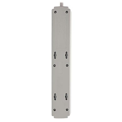 Tripp Lite TLP608TEL 6 Outlet RJ11 8-Feet Cord 990 Joules Surge Protector Strip 8ft Cord + TEL