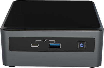 Intel NUC, Intel NUC 10 Mini PC, Win10 Pro Mini Computer, Frost Canyon NUC10i7FNHN, Intel Core i7-10710U, Up to 4.7GHz Turbo, 6 core,25W Intel UHD Graphics, WiFi6, Thunderbolt 3(16GB RAM+512GB SSD)