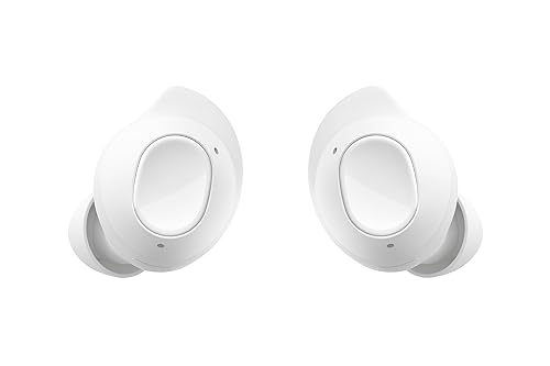 SAMSUNG Galaxy Buds FE, White, Truly Wireless Bluetooth Earbuds, Active Noise Cancellation (ANC), Easy Pairing, Auto Switching, IPX2 Rating (CAD Version and Warranty)