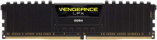 Corsair Vengeance LPX 16GB (2 X 8GB) DDR4 3200 (PC4-25600) C16 1.35V Desktop Memory - Black