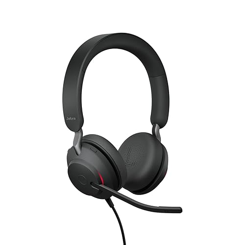 Jabra Evolve2 40 SE USB-C, UC Stereo (Include Extended Cord) Wired Headset