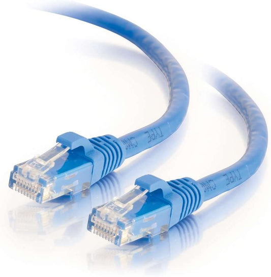 C2G/ Cables To Go 22015 Cat6 Cable - Snagless Unshielded Ethernet Network Patch Cable, Blue (15 Feet, 4.57 Meters) UTP 15 Feet/ 4.57 Meters Blue