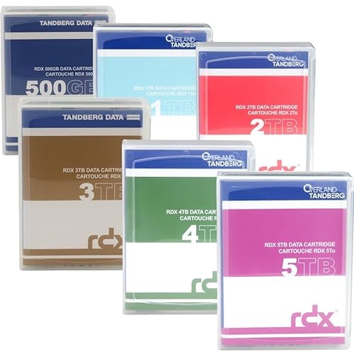 Tandberg Data RDX QuikStor 5TB Removable Disk Cartridge Part # 8862-RDX