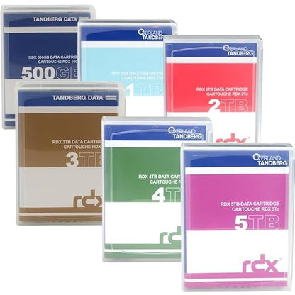 Tandberg Data RDX QuikStor 5TB Removable Disk Cartridge Part # 8862-RDX