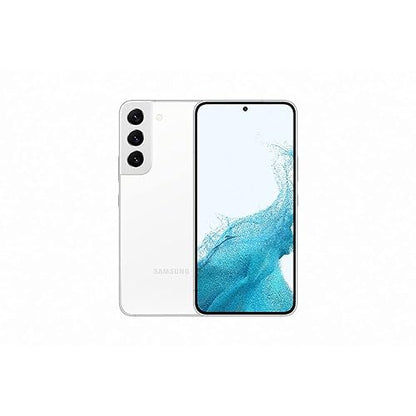 Samsung Galaxy S22 5G White 128GB - 6.1 120 Hz AMOLED Display, 50MP+12MP+10MP Rear Camera, 10MP Selfie Camera, 8K Video, Night Mode (CAD Version & Warranty) S22 White 128