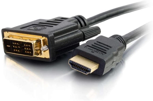 C2g/ cables to go C2G DVI to HDMI Cable, HDMI Adapter, DVI-D Male to HDMI Male, 1080p, Gold Plated for PS4 &amp; PS3, 6.56 Feet (2 Meters), Black, Cables to Go 42516