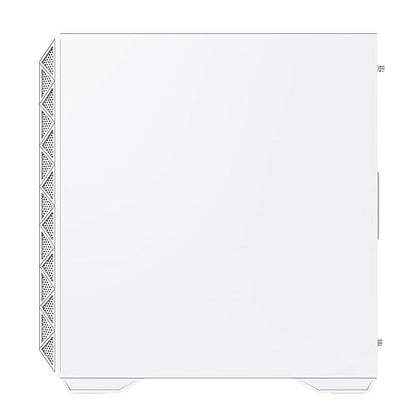 Montech AIR 903 Base, E-ATX Mid Tower Case, High Airflow with Max Capacity, 3X 140mm PWM Fans Pre-Installed, Tempered Glass Side Panel, Mesh Front, Type-C, Support 4090 GPUs, White AIR 903 Base (W)