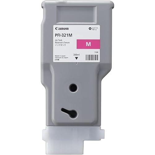 Canon PFI-321M Magenta Ink Tank 300ml for TM-350, TM-355, TM-250, TM-255 (6269C001AA)