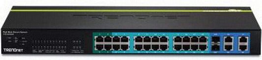 TRENDnet 24-Port 10/100Mbps Web Smart PoE Switch