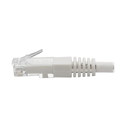 Tripp Lite 10ft Cat6 Gigabit Molded Patch Cable RJ45 M/M 550MHz 24AWG White (N200-010-WH) 10 ft. White