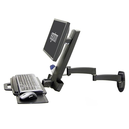 Mounting Kit - Black - Adjustable Height , Portrait to Landscape Movement , Rota