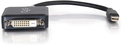 C2g/ cables to go C2G Mini Display Port Adapter, Display Port to DVI, Male to Female, Black, 8 inches, Cables to Go 54311 Mini DisplayPort Adapter Black