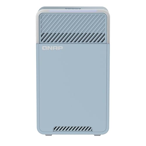 QNAP QMiro-201W: WiFi Mesh Tri-Band Home SD-WAN Router 2-Port 2*1GbE RJ45