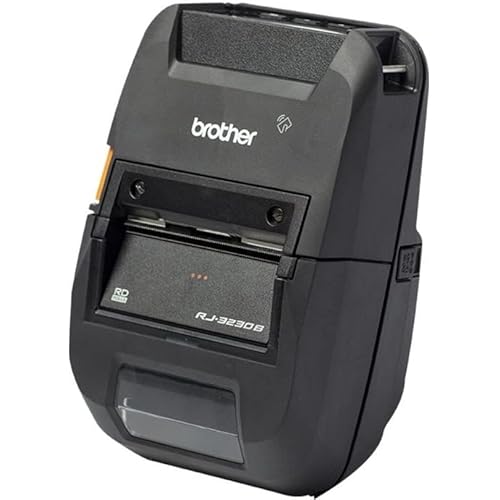 Brother RJ3230BL Portable 3" Direct Thermal Receipt/Label Printer