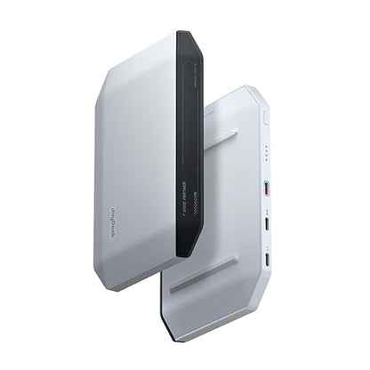 RayNeo JoyDock, Suitable for AR Glasses XR Glasses (Glasses not Included), Portable Power Bank Compatible for Nintendo Switch, 10000mAh (2 * 5000 mAh) 5V/3A Rechargeable Battery Backup Charger Case