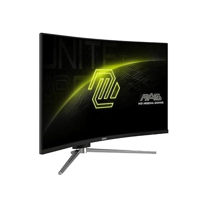 MSI MAG 325CQRF QD E2 31.5-inch 2560 x 1440 (QHD) Computer Monitor, 180Hz, Adaptive-Synch, HDMI, DP Port, VESA Mountable, Tilt, Speaker, 0.5ms, Black