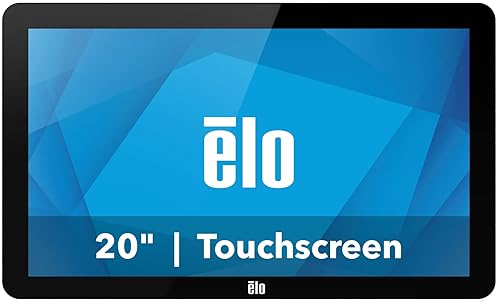 Elo 2002L - 20" Touchscreen Monitor Without Stand - 1920 x 1080, 10 Touch, Black 20-inch No Stand
