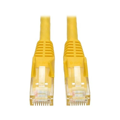 50ft Cat6 Yellow Gigabit Molded Snagless Rj45 M/M Patch Cable 50-ft. Yellow