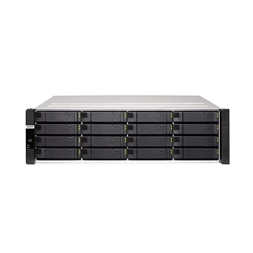 Qnap ES1686dc-2142IT-96G 16-Bay Dual Controller ZFS NAS and iSCSI/IP-SAN. 3U, SAS 12G Network Storage