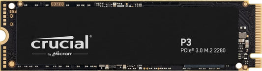 Crucial P3 2TB PCIe 3.0 3D NAND NVMe M.2 SSD, up to 3500MB/s - CT2000P3SSD8 2TB P3