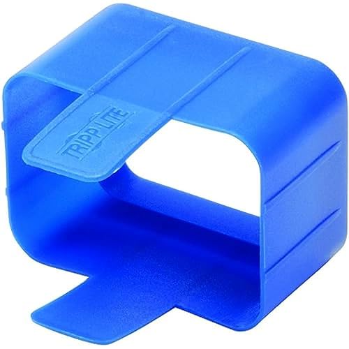 Tripp Lite Eaton Series Plug-Lock Inserts (C20 power cord to C19 outlet), Blue, 100 pack