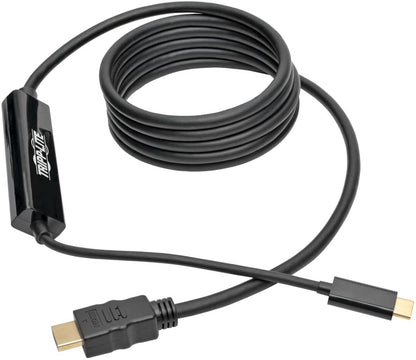 Tripp Lite USB C to HDMI Adapter Cable Converter UHD Ultra High Definition 4K x 2K @ 30Hz M/M Thunderbolt 3 Compatible, USB Type C, USB-C, USB Type-C 6ft 6' (U444-006-H) 6ft. HDMI