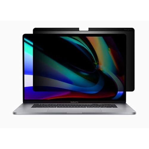 Targus Magnetic Privacy Screen Filter for MacBook Pro/Air 16-Inch 2019 (16:10 Ratio), Landscape/Portrait View, Blue Light Filter to Protect Eye Strain (ASM16MBP9GL)