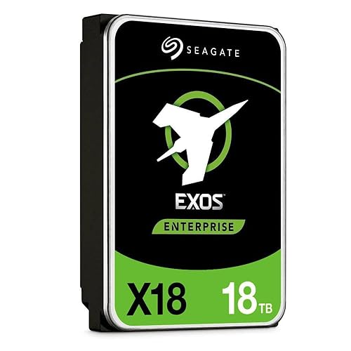 Seagate Exos X18 ST18000NM005J 18 TB Hard Drive - Internal - SAS (12Gb/s SAS) - 7200rpm - 5 Year Warranty