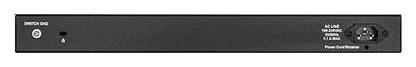D-Link Ethernet Switch, 10 12 Port Gigabit Managed Web Smart Switch w/ 2 RJ45 SFP+ Combo Ports Network Internet (DXS-1210-12SC), Black/Gray 10-Gig Fiber