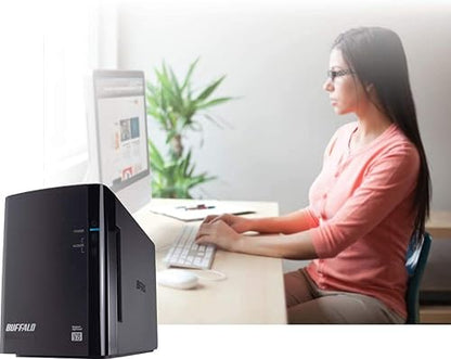 Buffalo DriveStation Duo USB 3.0 2-Drive 4 TB Desktop DAS (HD-WH4TU3R1)