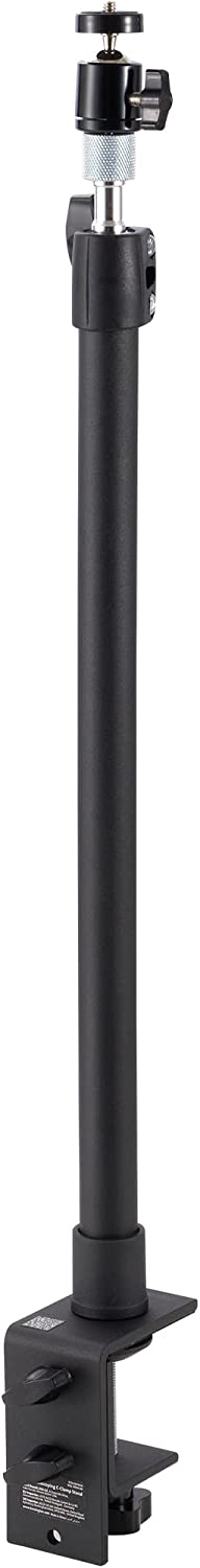 Kensington A1000 Telescoping C-Clamp Desktop Mount for Microphones, Webcams, Lights (K87654WW)