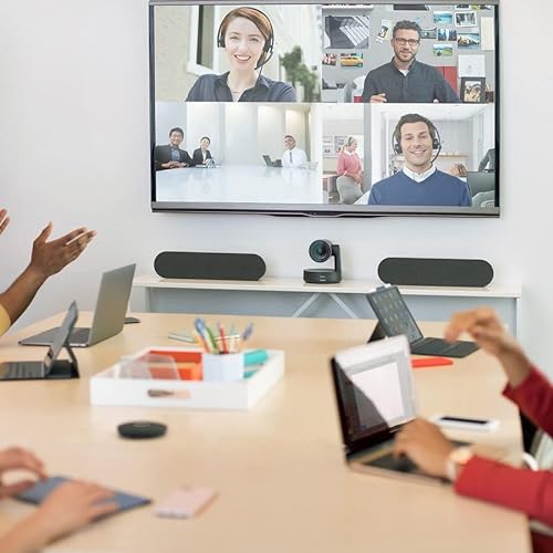 Logitech 960-001398 Video Conference Equipment - Rally Plus Video 3840 X 2160 Video (Content) 4K UHD USB External Microphone(s) Desktop