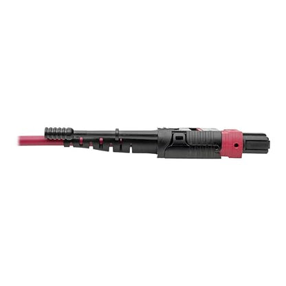 Tripp Lite 5M MTP MPO Multimode Patch Fiber Optic Cable 12 Fiber 40/100Gb OM4 50/125 CMP Magenta 16.4ft (N845-05M-12-MG)